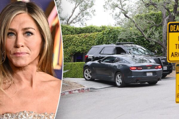‘Friends’ star Jennifer Aniston’s gate at LA home gets rammed, suspect arrested