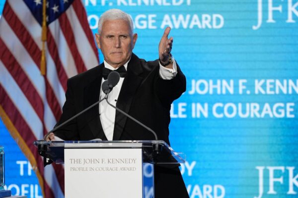 Pence vows to be ‘voice against’ President Trump’s moves away from ‘conservative agenda’